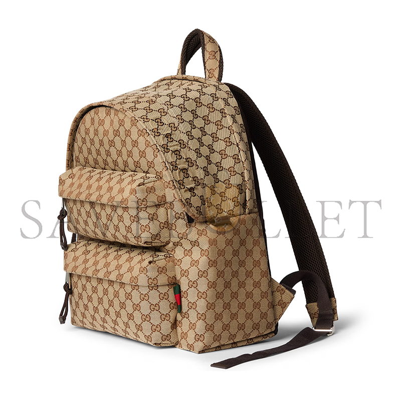 GUCCI GG CANVAS MEDIUM BACKPACK 800265 (40*36.5*23cm) GUCCI GG CANVAS MEDIUM BACKPACK 800265 (40*36.5*23cm)